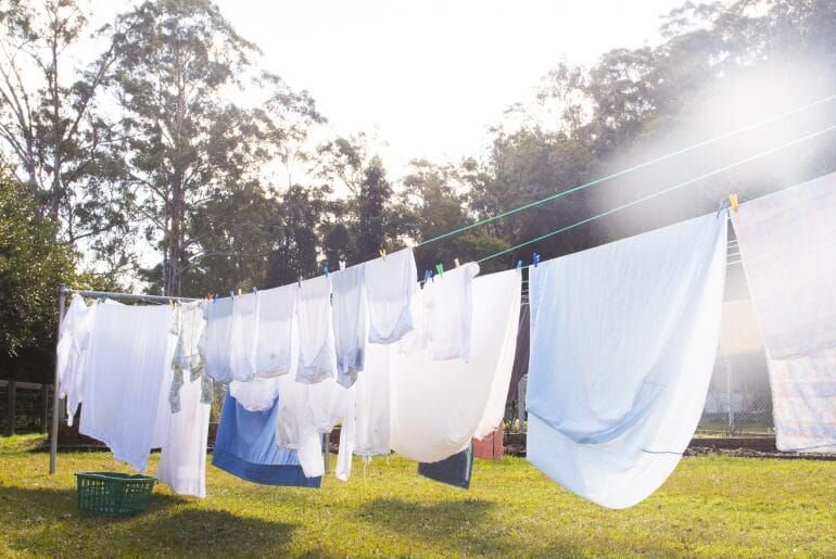 Dry your curtains Dry your curtains
