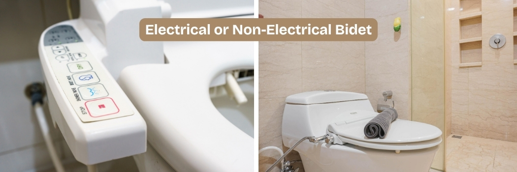 Electrical or Non-Electrical Bidet