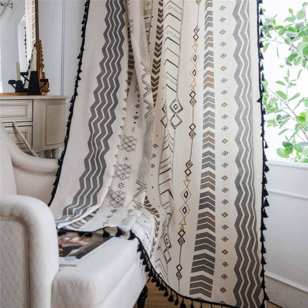 Embellish your plain curtain