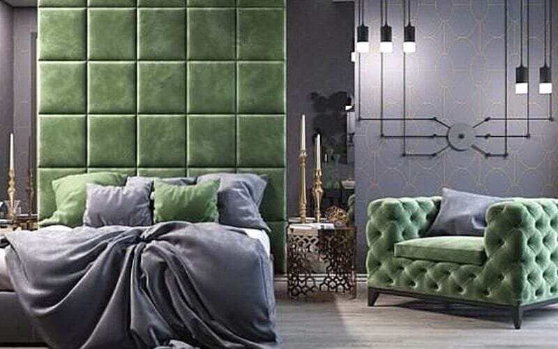 Lilac and Olive Colour Combo