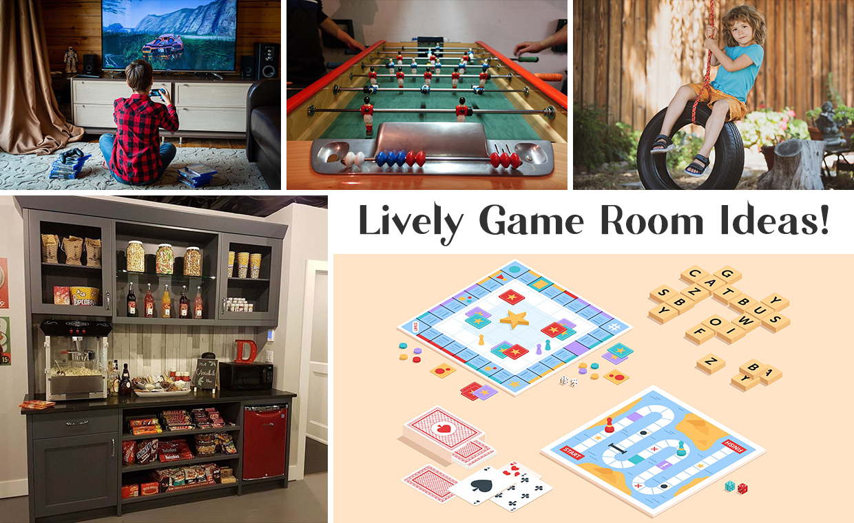 Lively Game Room Ideas