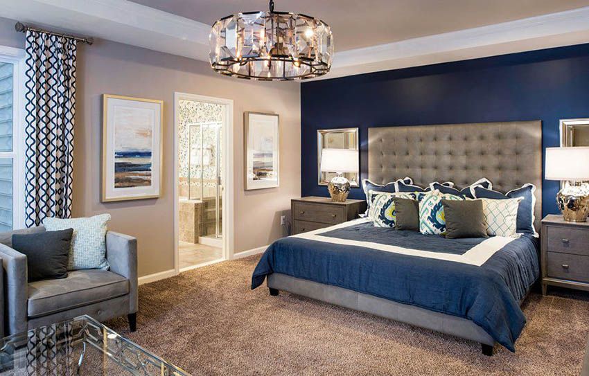 Navy and Tan Colour Combo