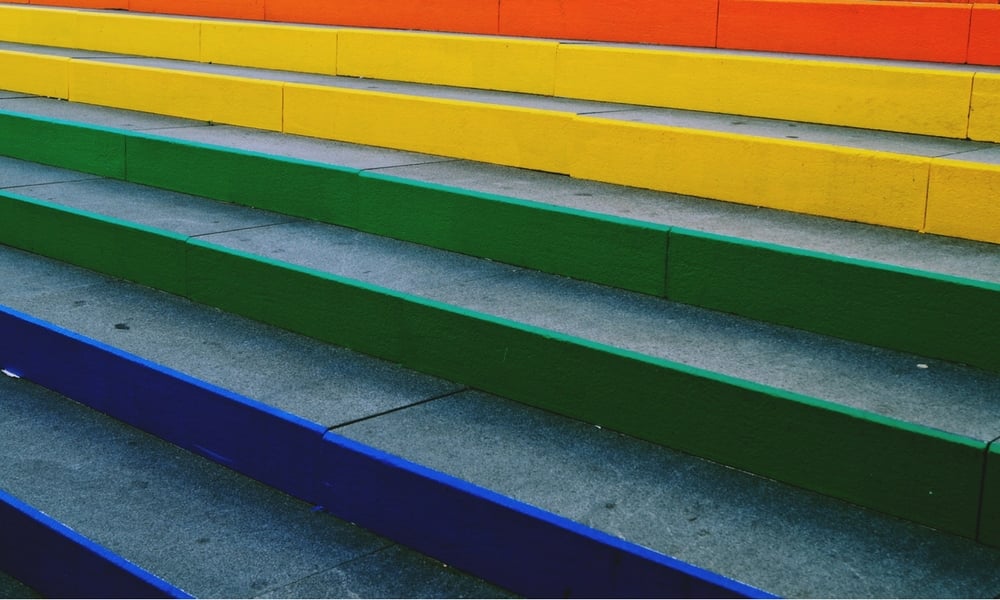 Painted Staircase