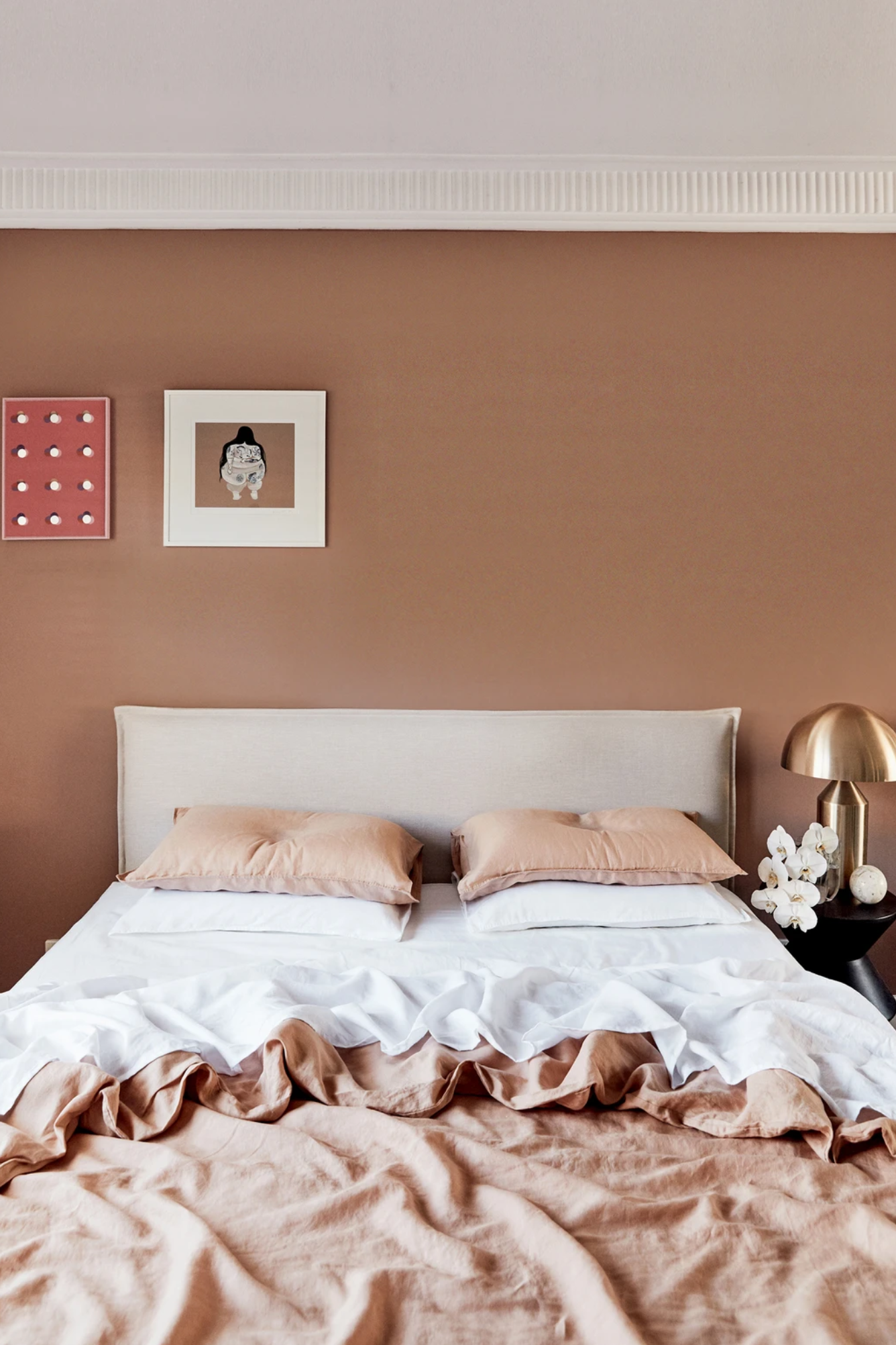 Terracotta and Ivory Colour Combo