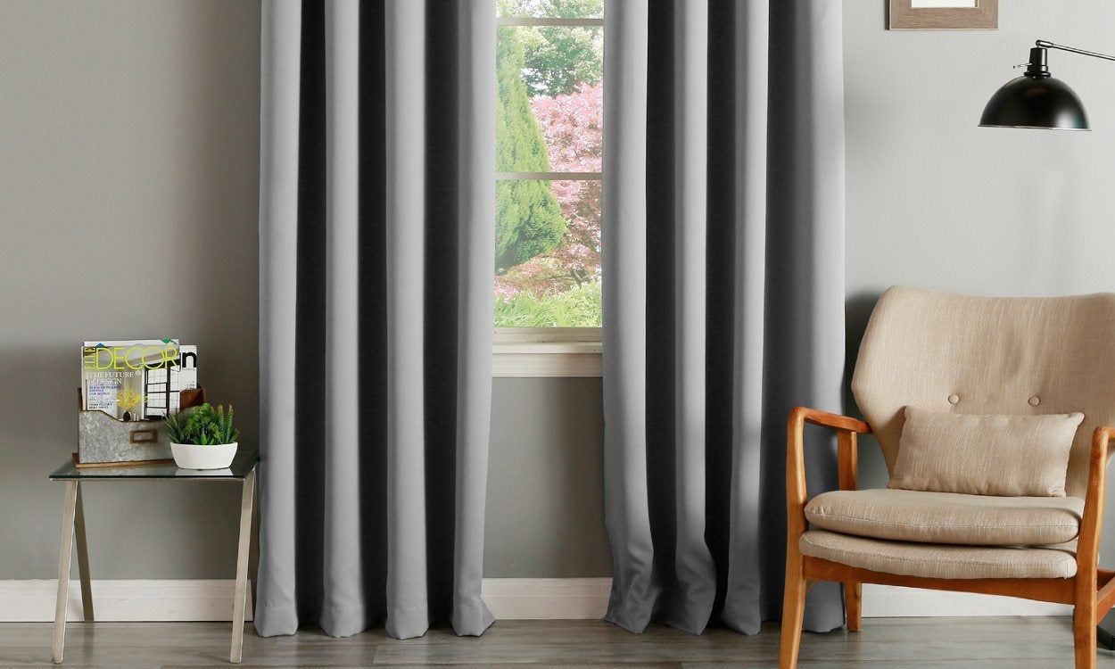 thermal curtains to windows