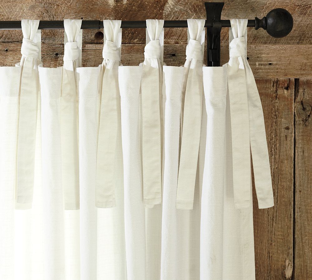 Tie Tops Curtain