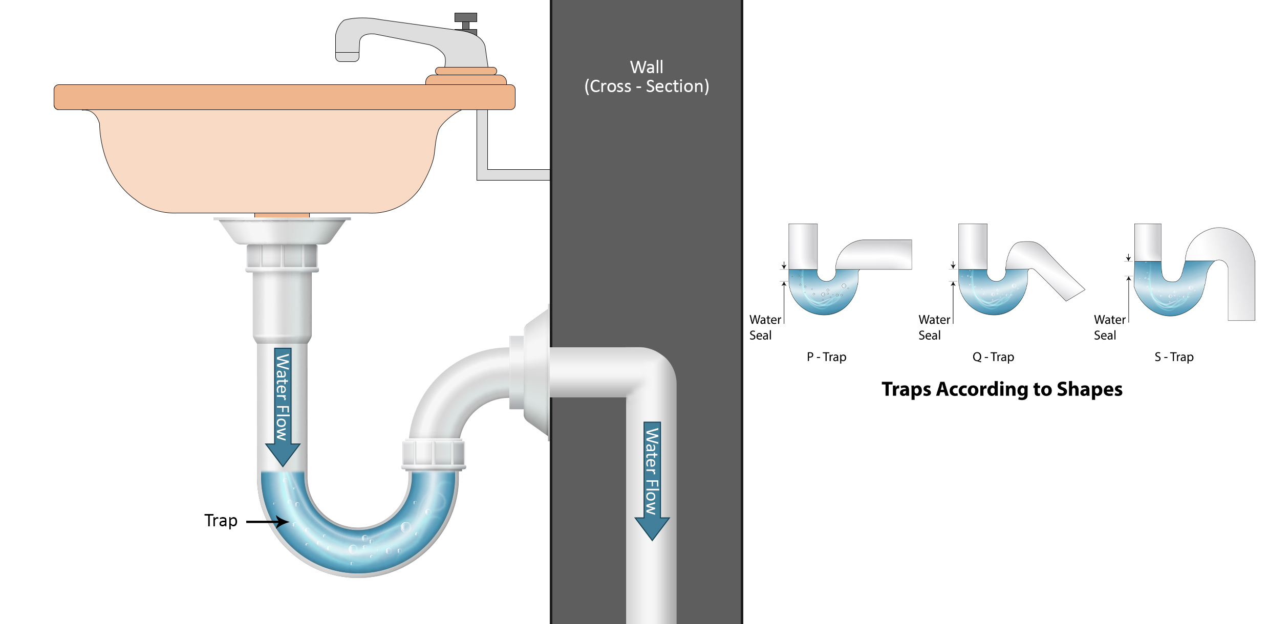 Traps Plumbing Trap Types