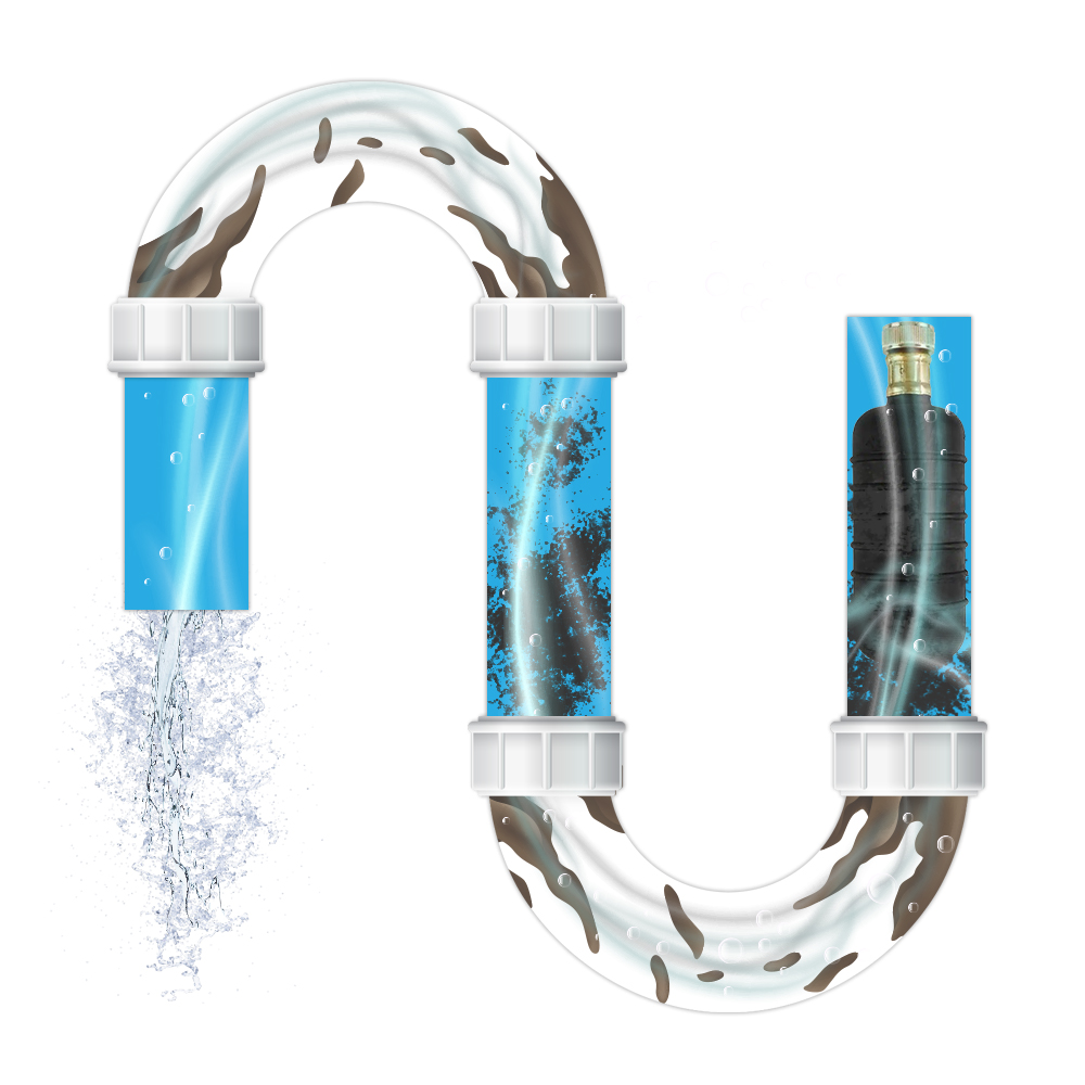 Unclogging Drain by Using Drain Cleaning Bladder Unclogging Drain by Using Drain Cleaning Bladder
