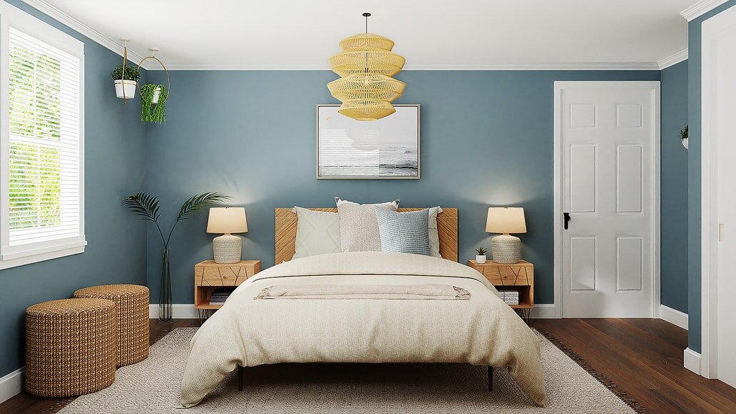 White and Blue Colour Combo