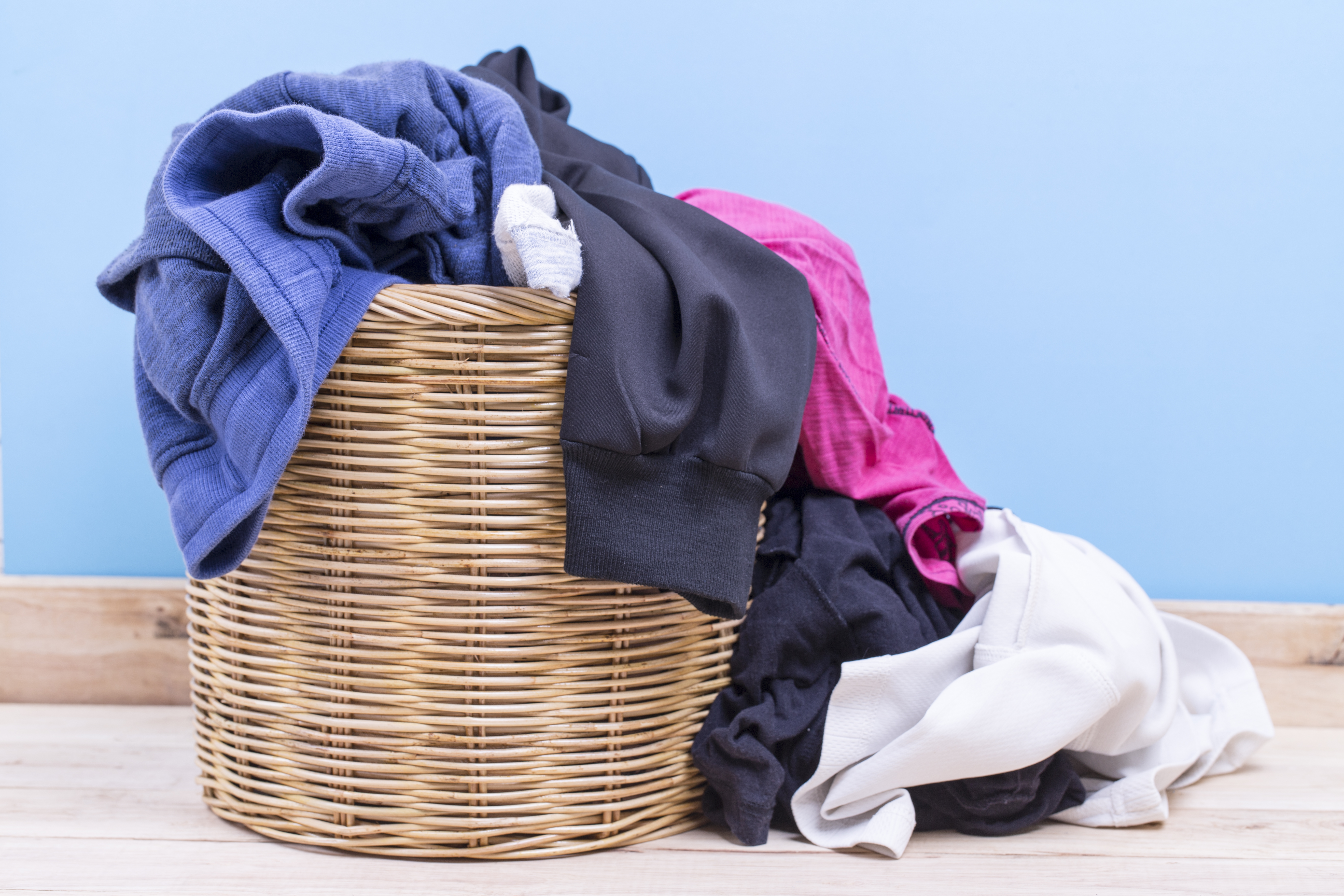 Wicker Laundry Baskets  