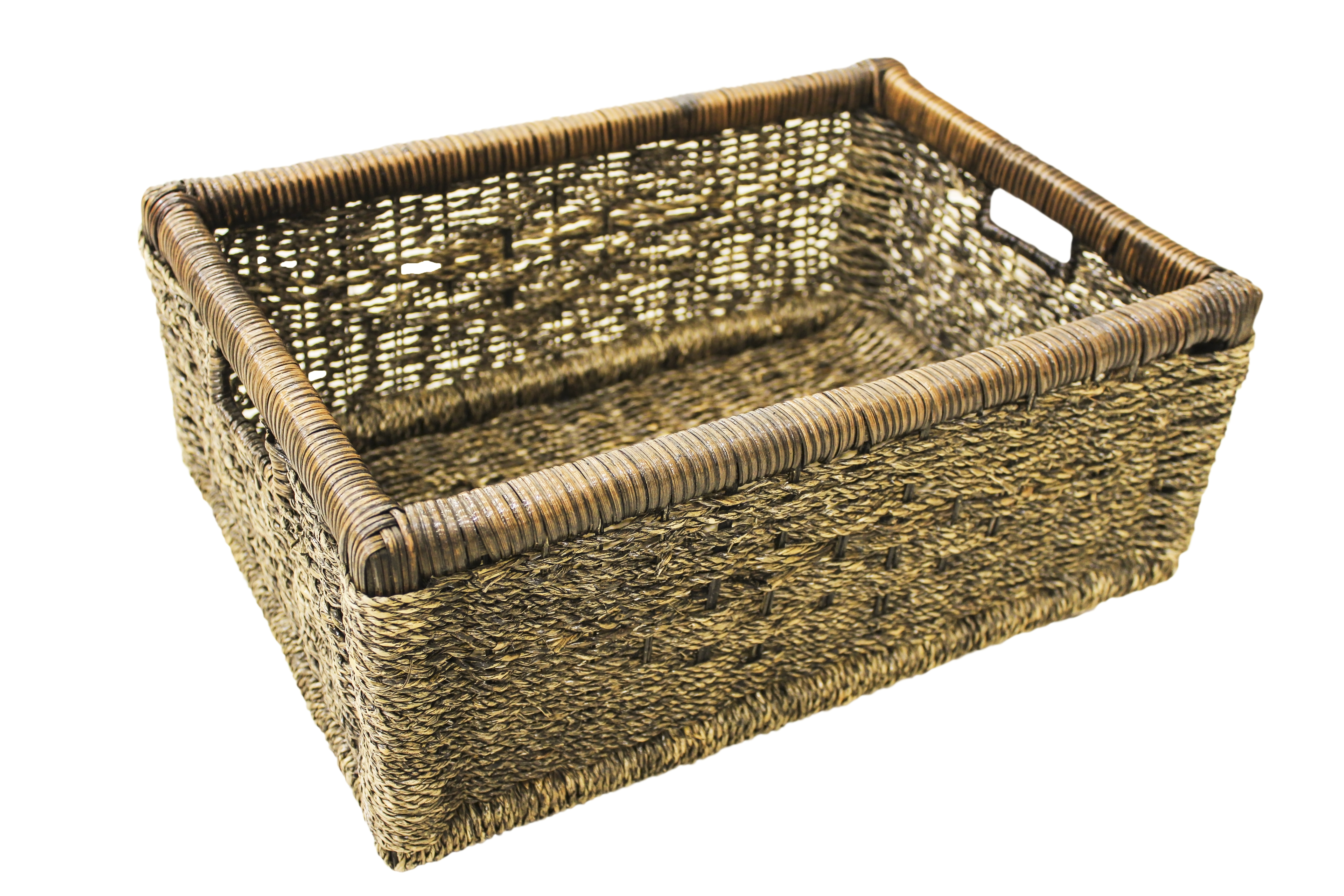 Wicker Storage Boxes  