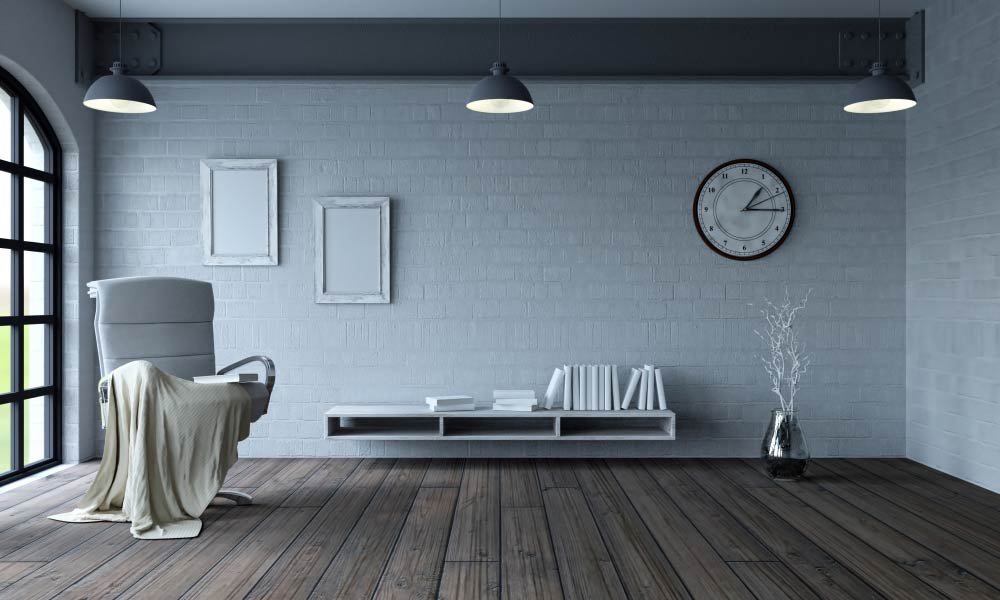 Classy Timeless Appeal of Wired Brush Floor