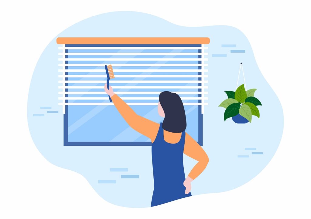 Deep Clean Your Mini Blinds