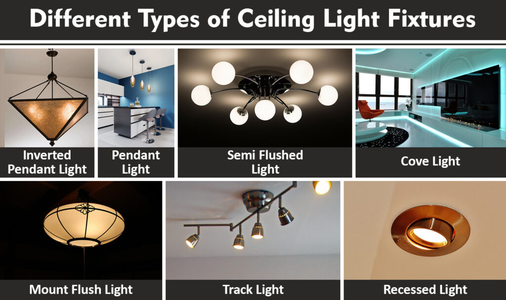 Different Types of Ceiling Light Fixtures