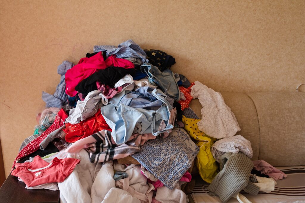 Dispose of Clothes which are not fitted