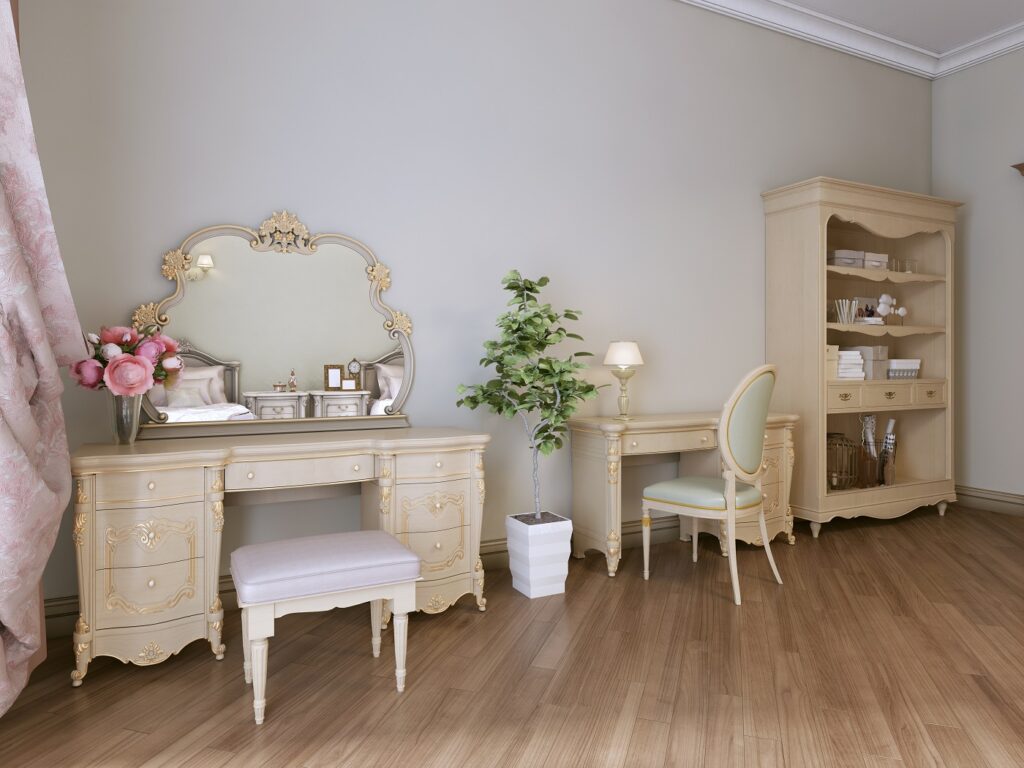 Dressing Table with Cabinets Dressing Table with Cabinets