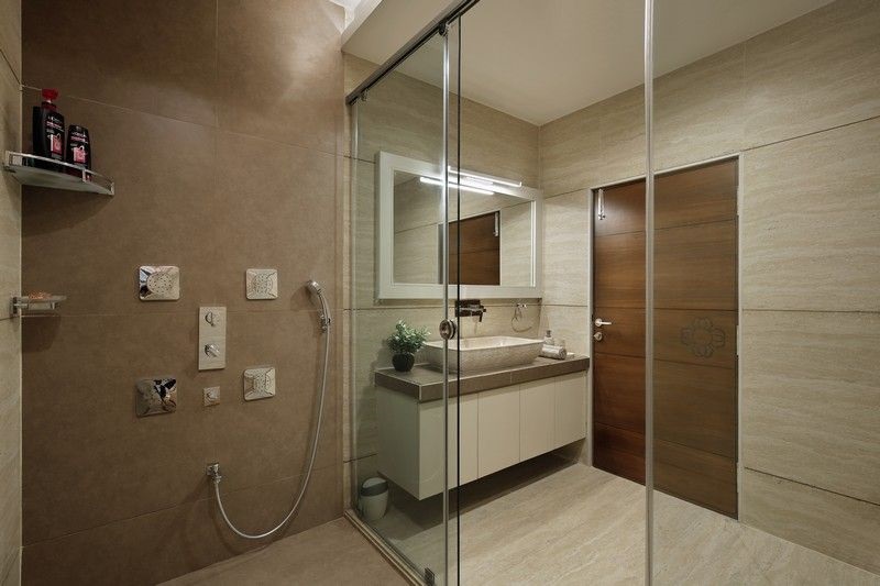Dry-Wet Areas in Bathroom