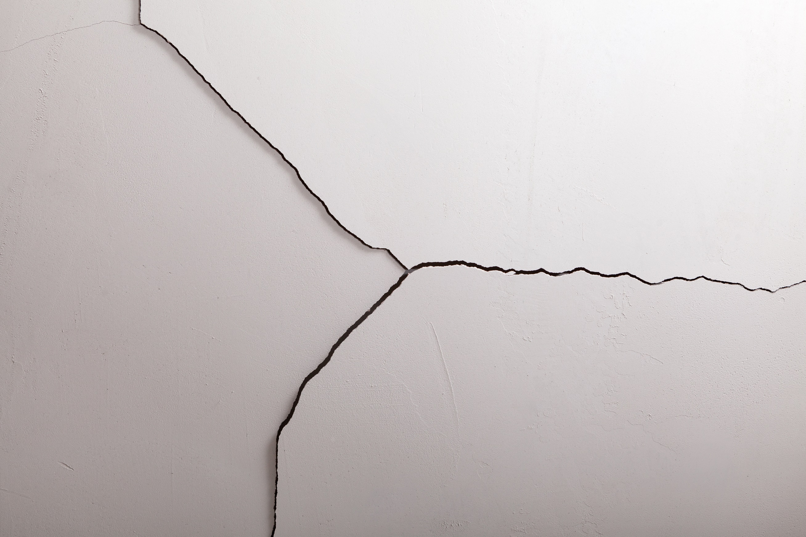 Drywall with Crack Drywall with Crack