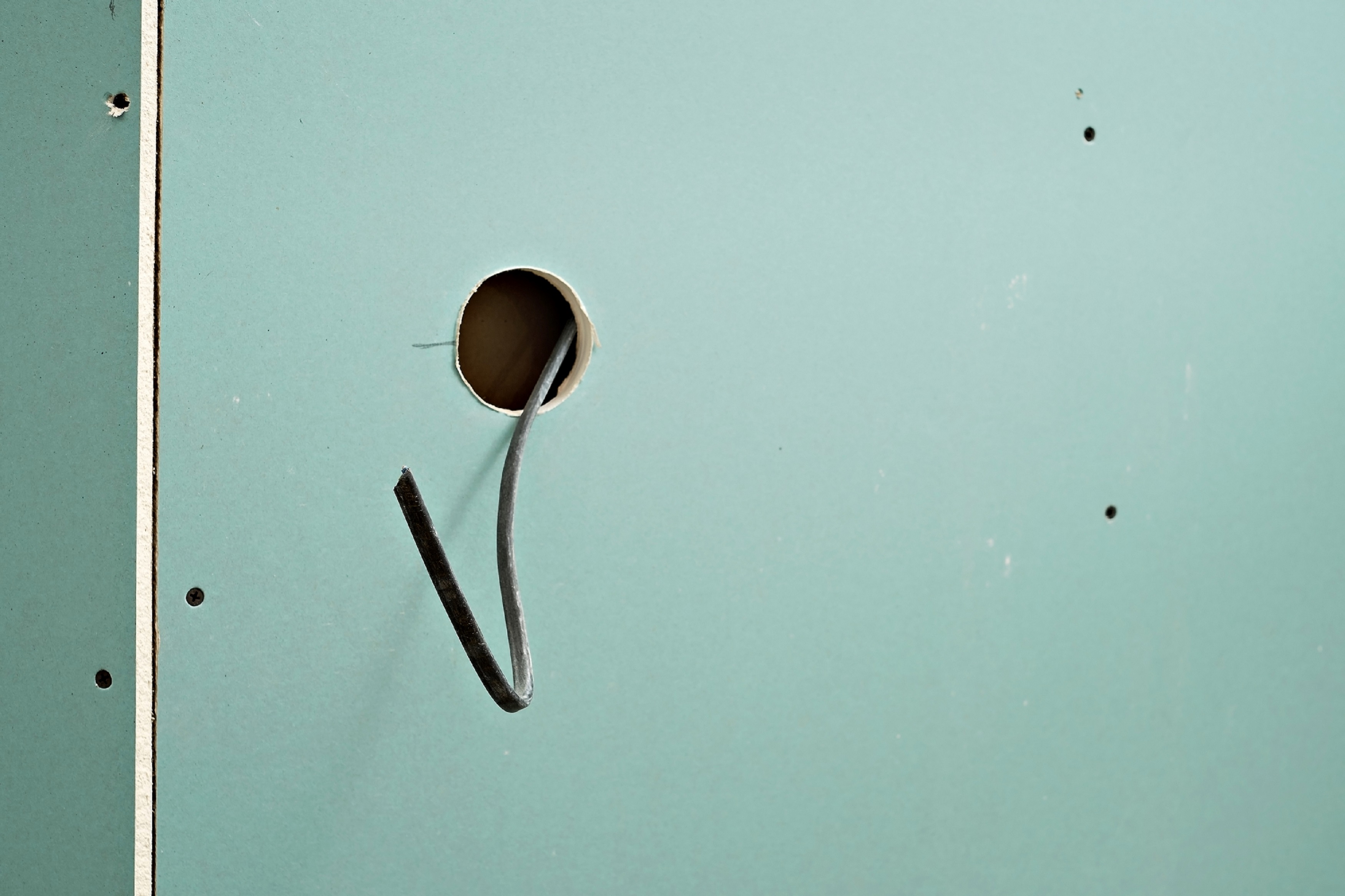 Drywall with Hole Drywall with Hole