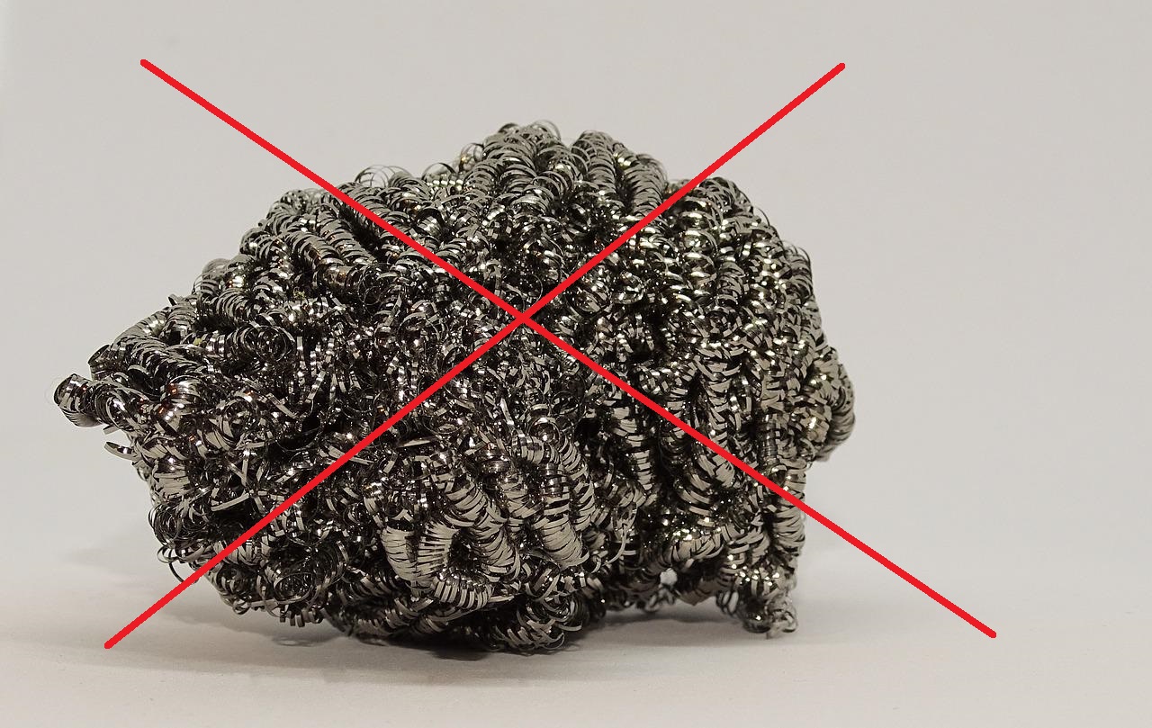 Never use Steel Wool in Bathtub Never use Steel Wool in Bathtub