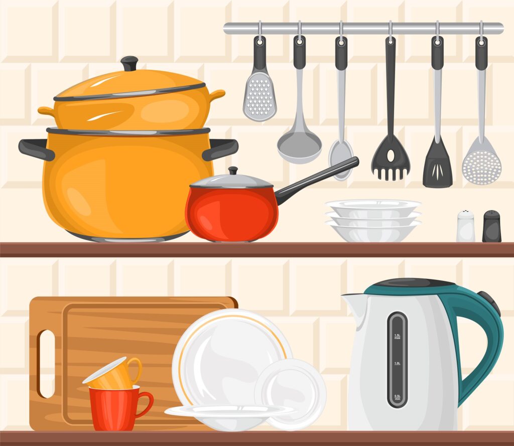 Place Bulky Items on Lower Shelves