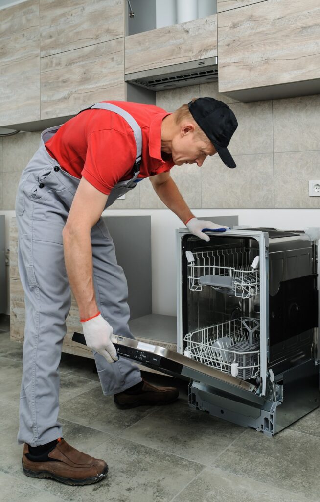 Position The Dishwasher