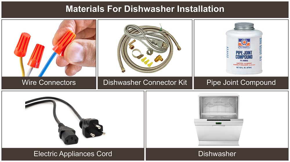 Required Materials For Dishwasher Installation