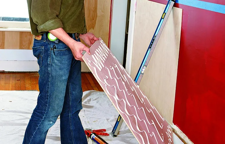 Start Wainscot Installation Start Wainscot Installation