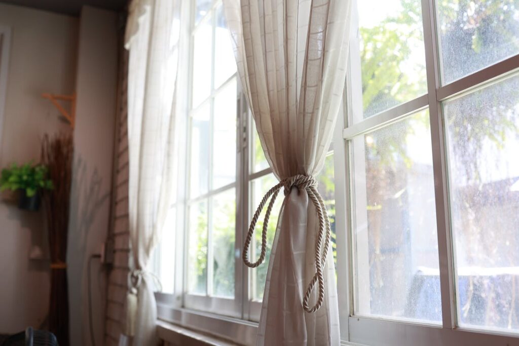 Temporary window treatments