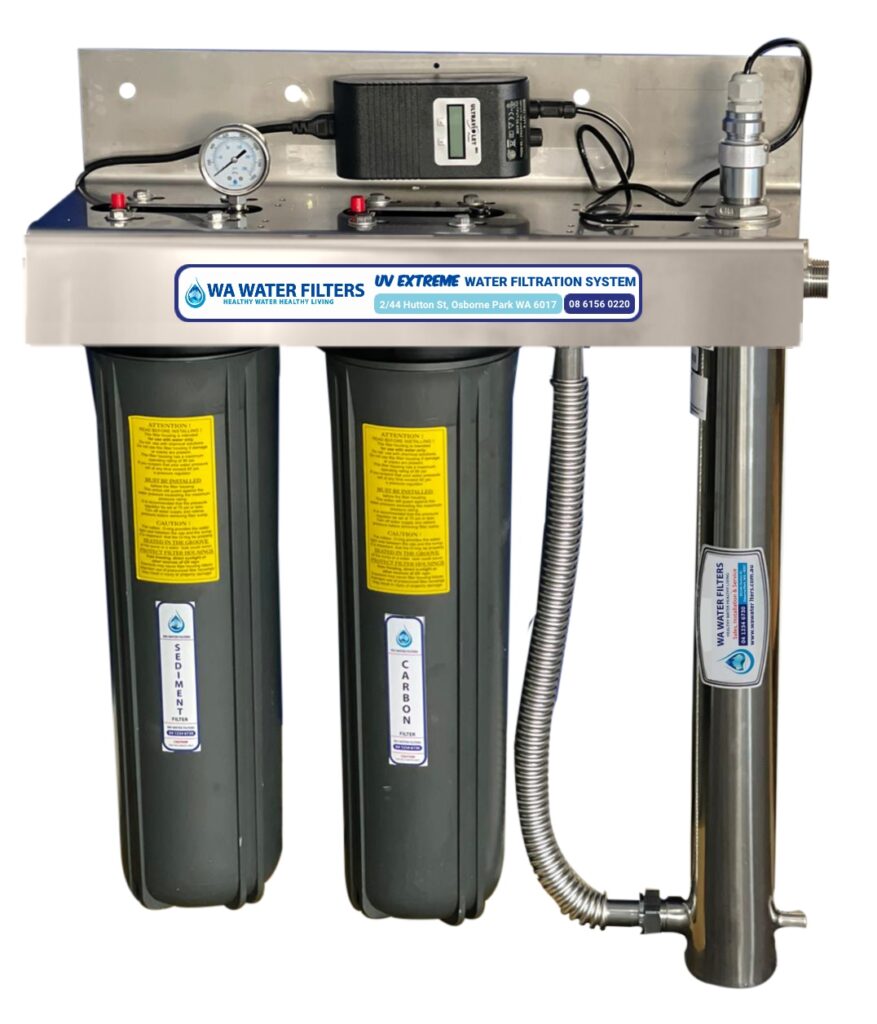 UV Protected Filtration to Remove Bacterial Contamination