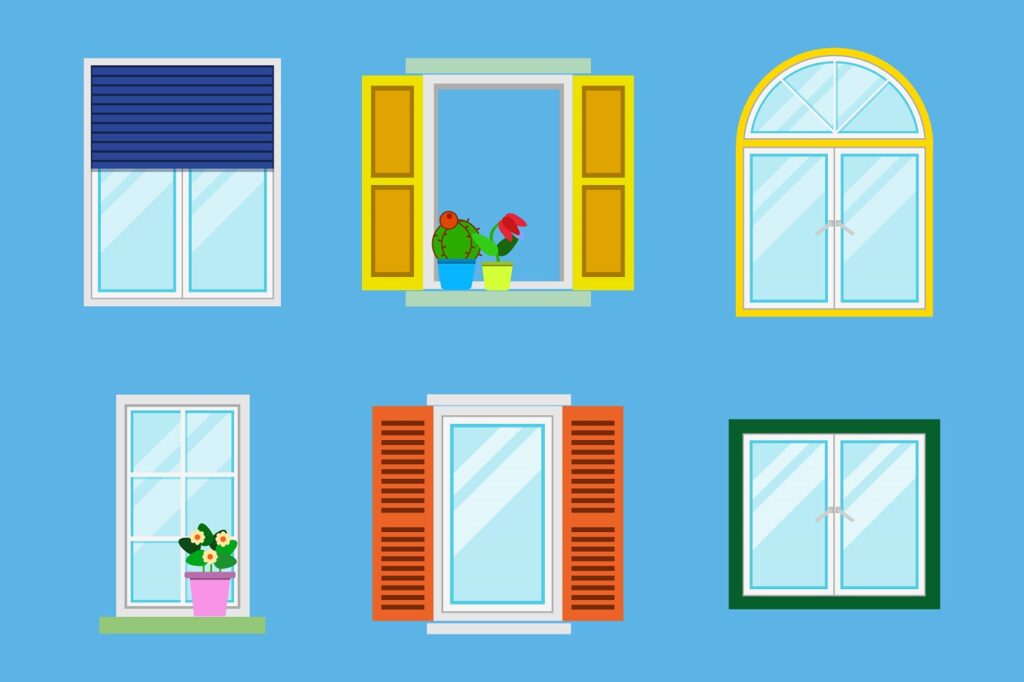 Various Options of Windows Various Options of Windows