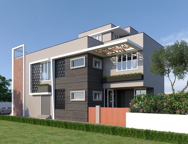 Architectural Design For Bungalow