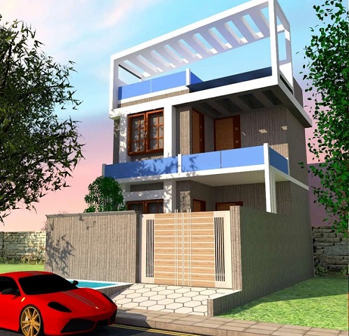 Architectural Design For Bungalow
