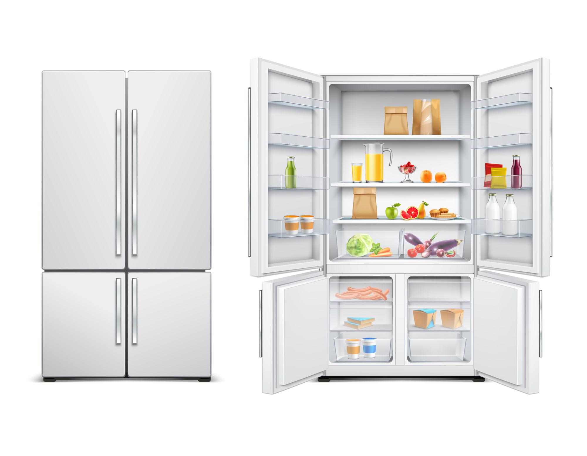 Side By Side Refrigerators