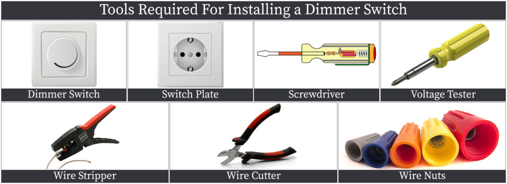 Tools Required for Installing a Dimmer Switch