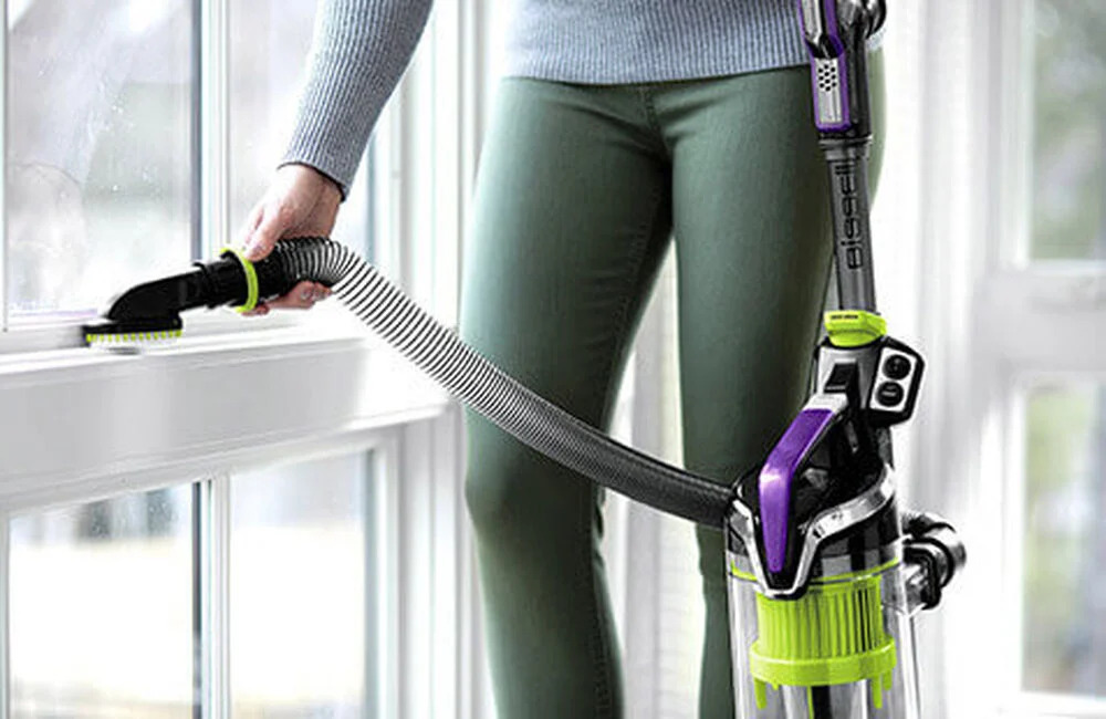 Vacuuming Blinds