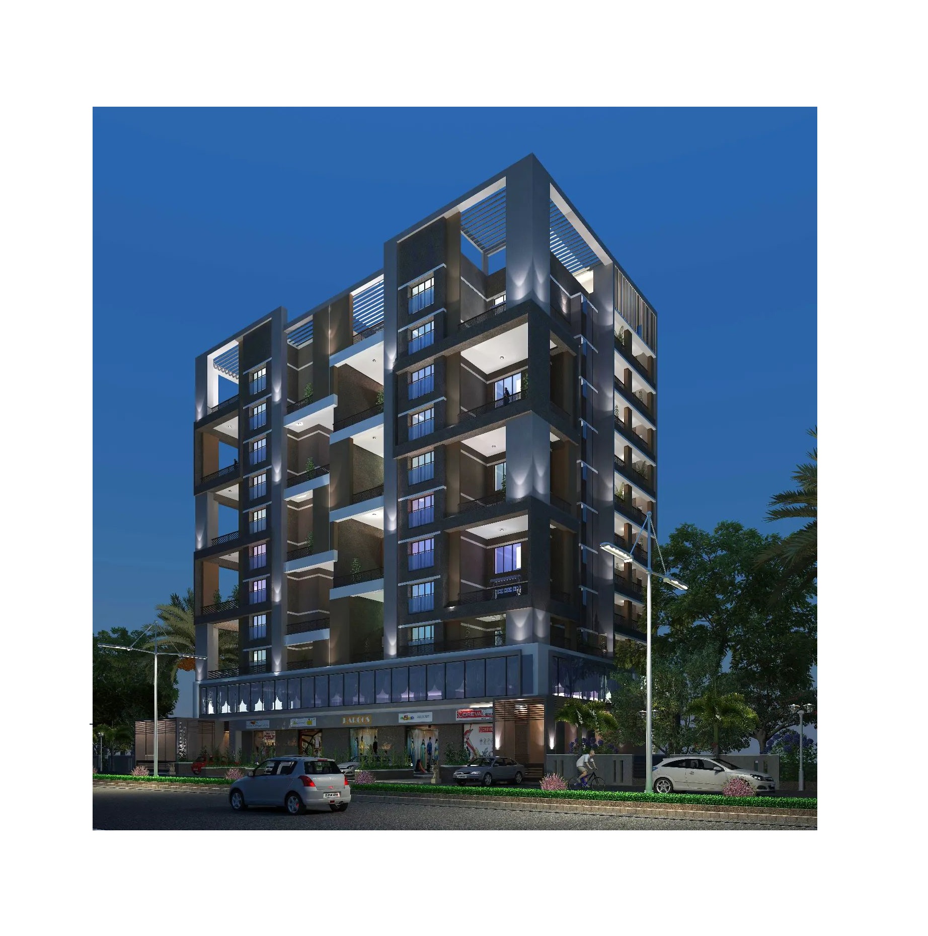 Architectural Design of Commercial Building