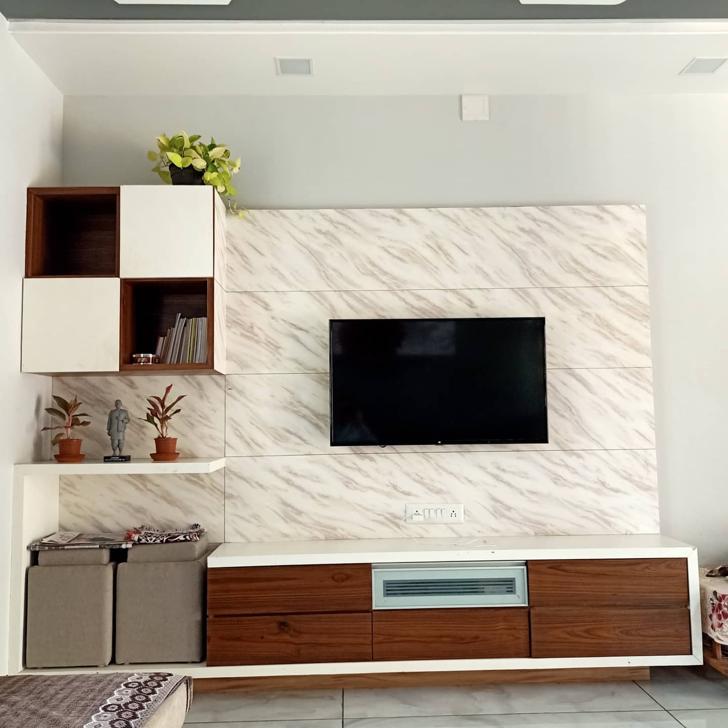 T. V. Unit Design