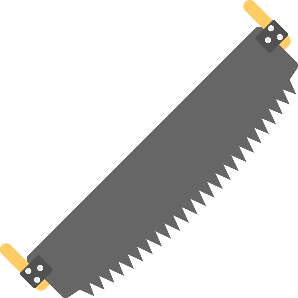 Two person crosscut saw Two Person Crosscut Saw