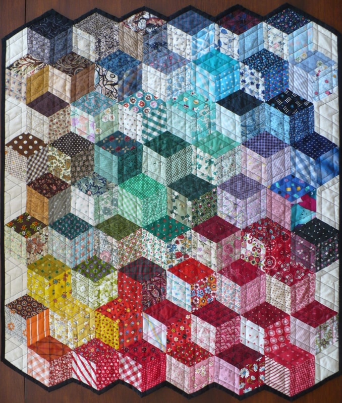 Baby block pattern