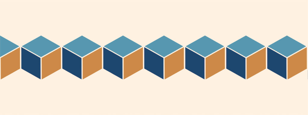 Baby block pattern