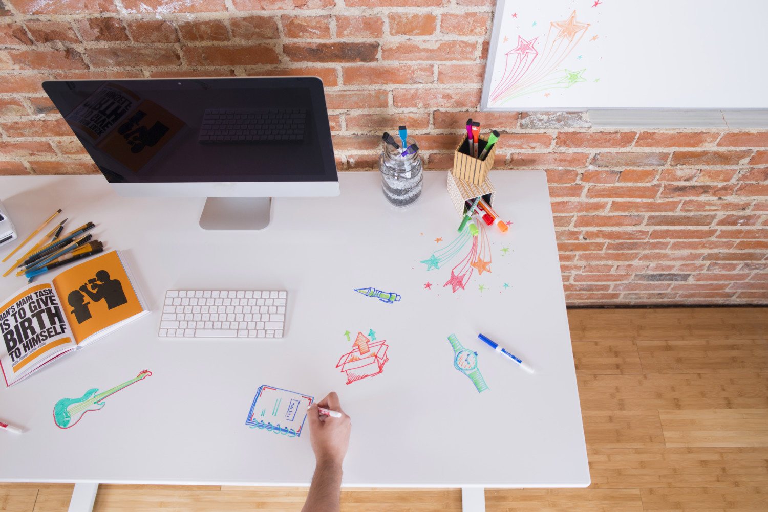 Desktop Dry Erase Board Desktop Dry Erase Board