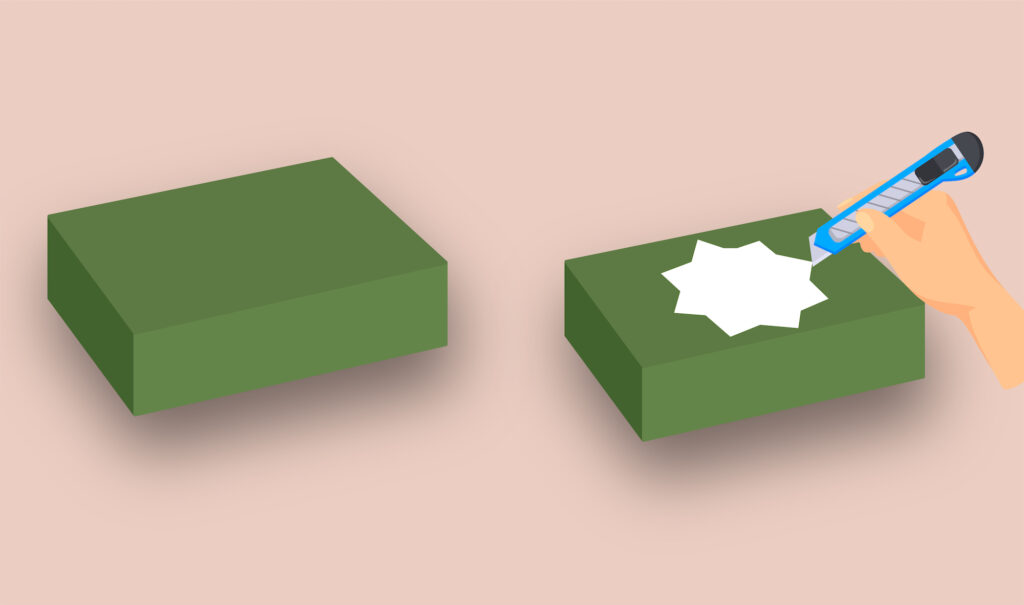Create Star Shaped Stamp Create Star Shaped Stamp