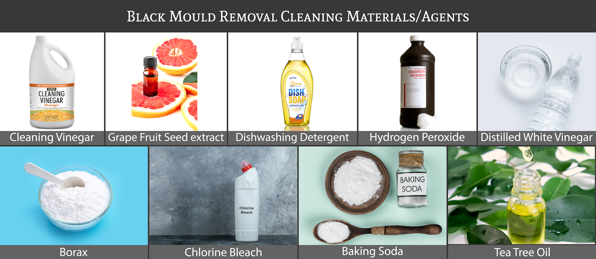 Materials /Agents For Cleaning Black Mold Materials /Agents For Cleaning Black Mold
