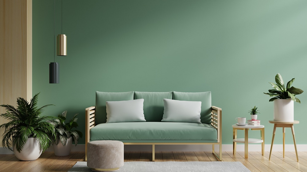 Nature in Mid-Century Modern Home