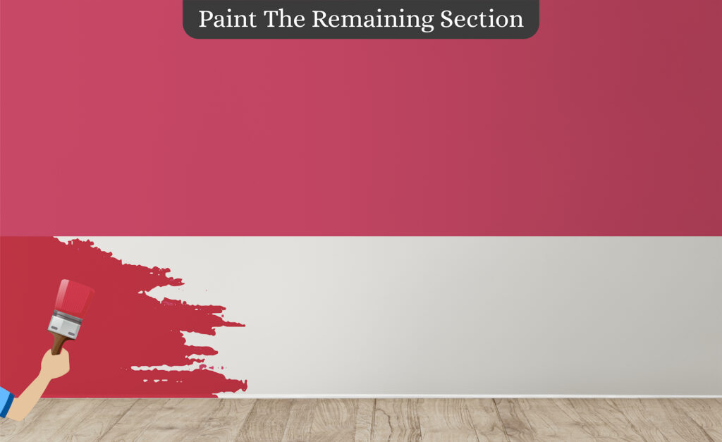 Paint the Remaining Section Paint the Remaining Section