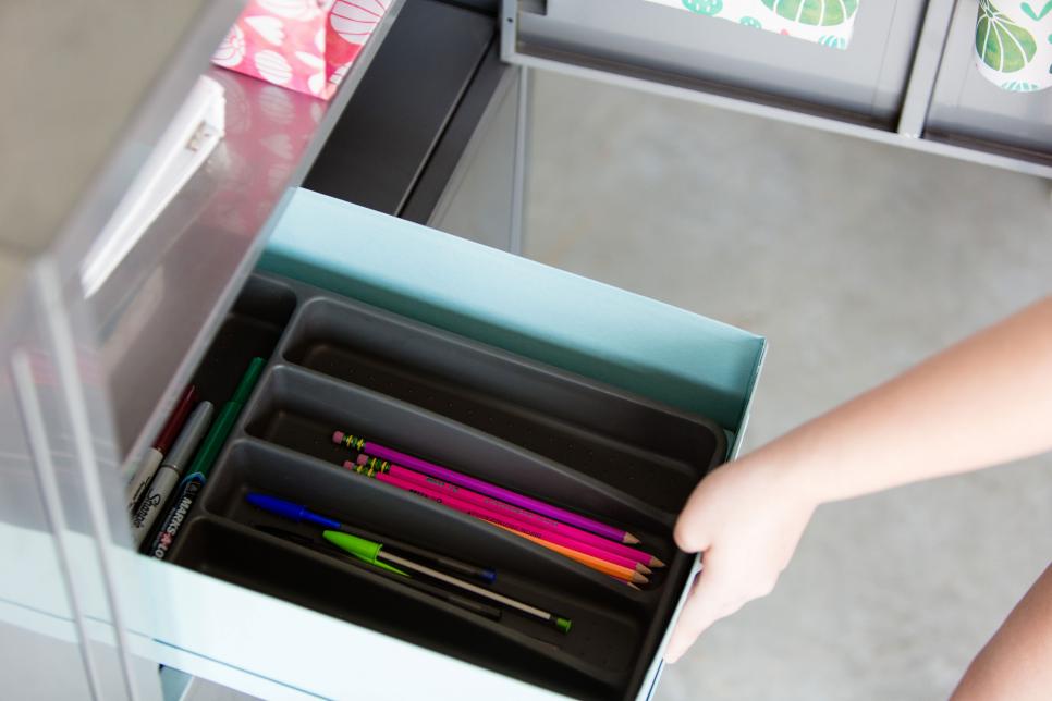 Utensil Organizer Turned Supply Holder Utensil Organizer Turned Supply Holder