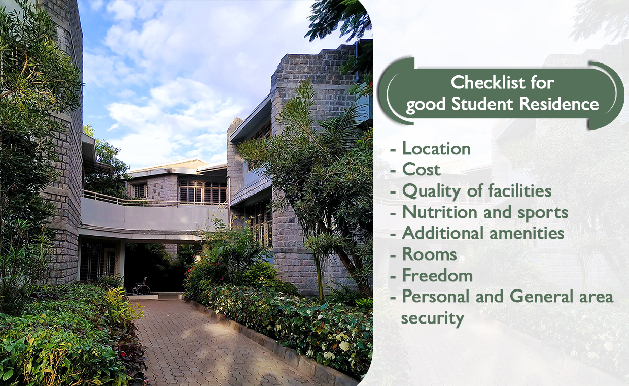 Choosing a good student residence