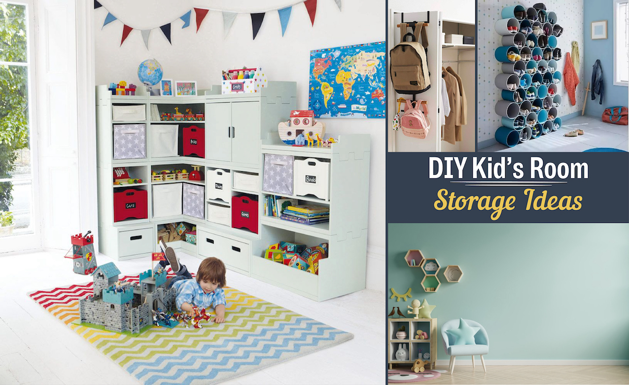 Kid’s room storage ideas