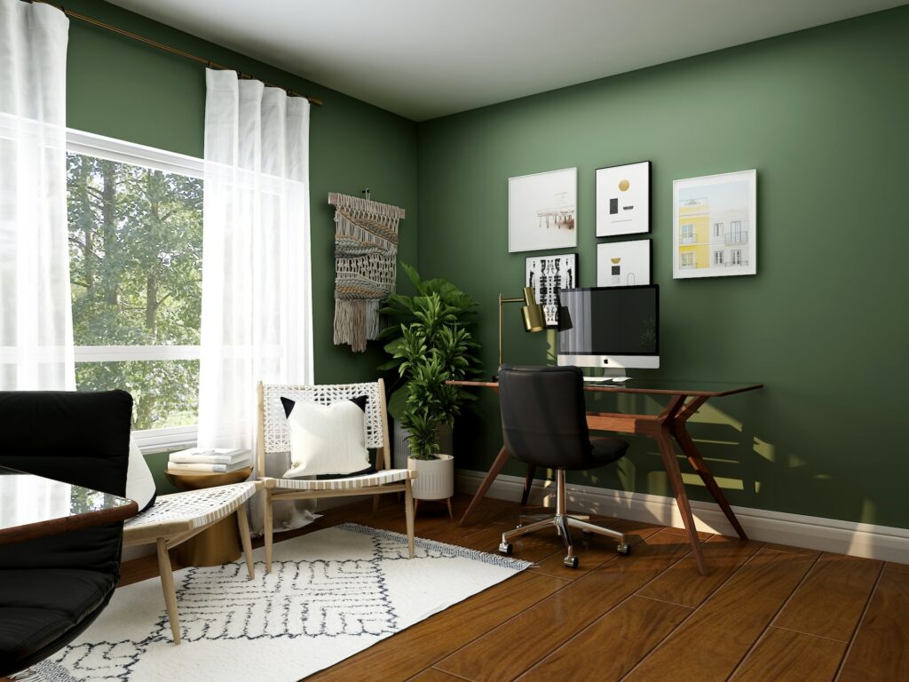 Make a Workplace in the Living Room
